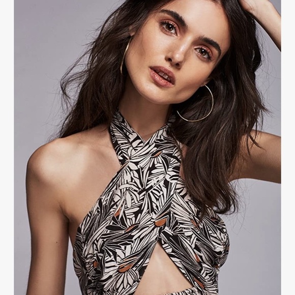 Free People Libby convertible dress black/Noir size large 👗 - Picture 3 of 12